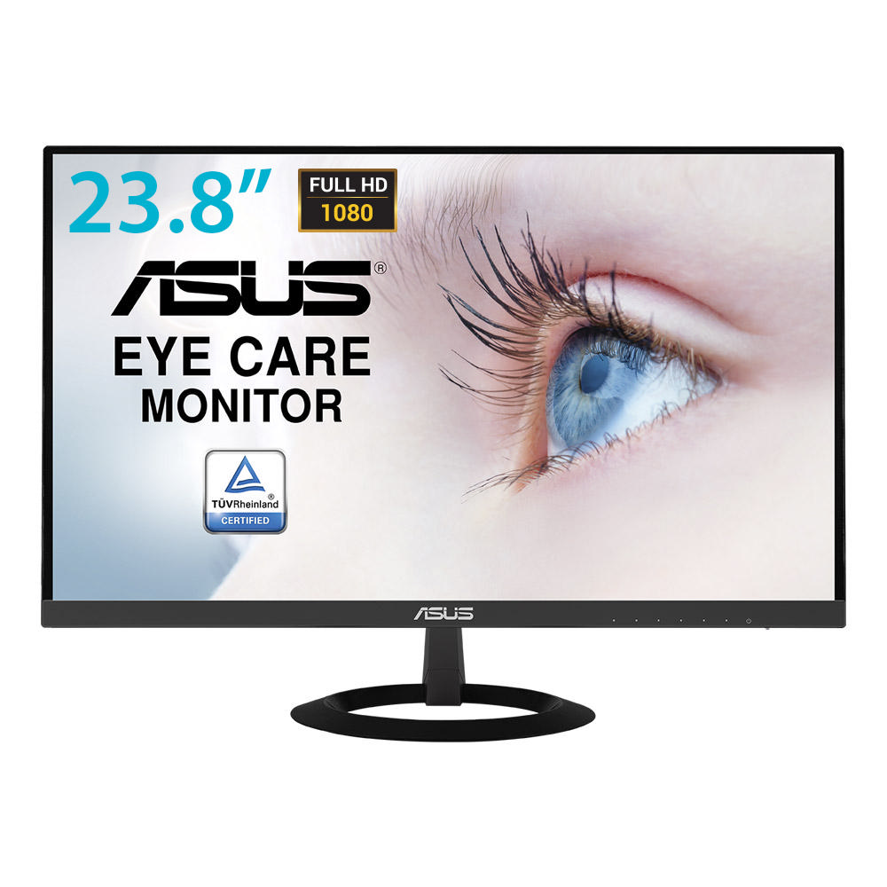 ASUS 23.8 Asus Vz249He Ips 1920X1080 5Ms 3Yıl Hdmı Vga Eyecare Slim