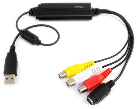 STARTECH Video Grabber SVID2USB23 Capture Kabel mit TWAIN und Mac Unterstützung