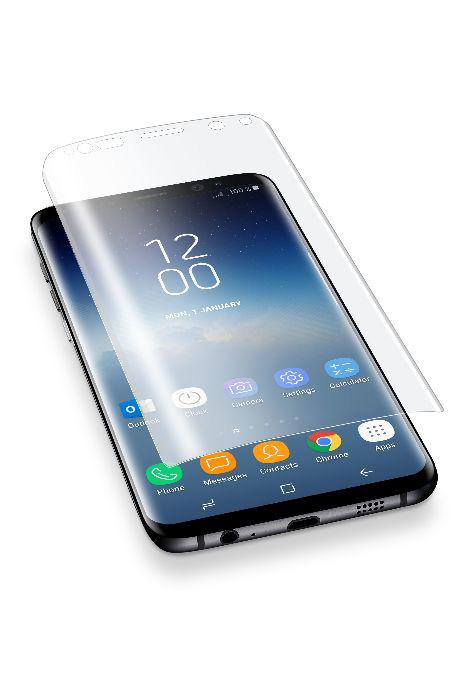 (für Galaxy Curved CELLULAR S9) Schutzfolie Samsung LINE