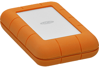 LACIE LaCie Rugged Thunderbolt™ USB-C - Hard Disk esterno - 4 TB - Arancione/Argento - Dischi rigidi esterni (HDD, 4 TB, Arancione, argento)