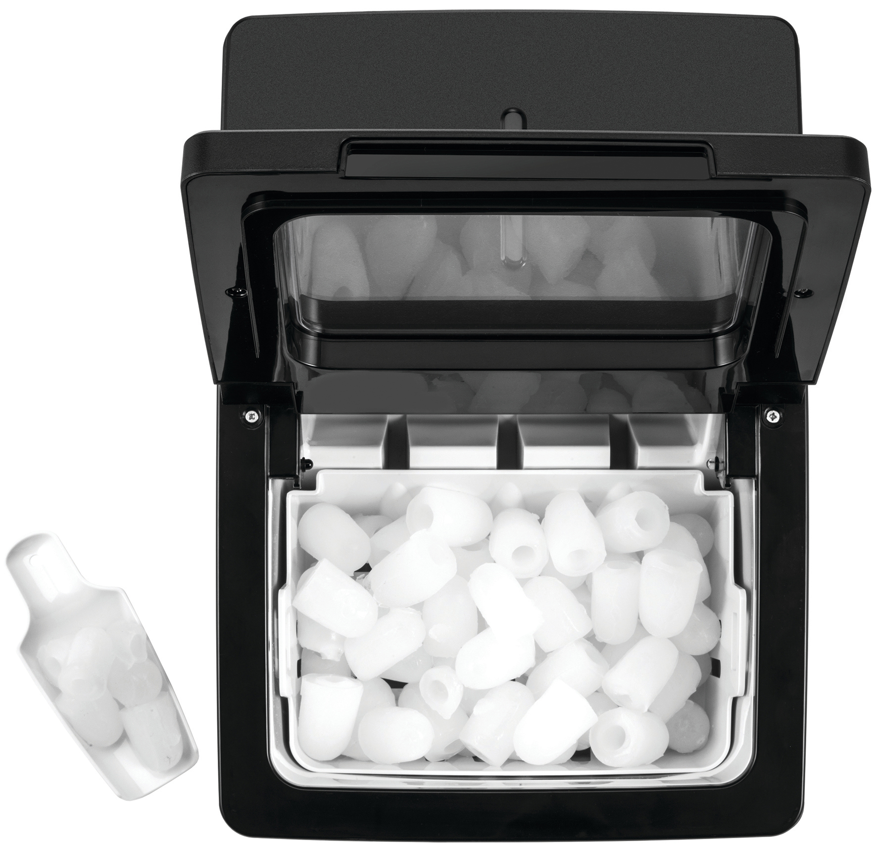 UNOLD Eiswürfelbereiter Cube Eismaschine (105 Watt, Schwarz)
