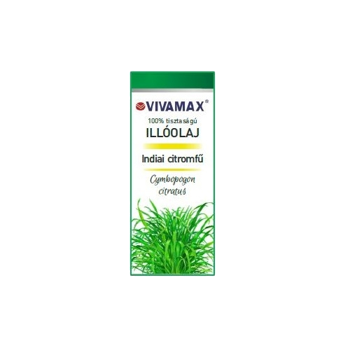 VIVAMAX GYVI8 Indiai citromfű illóolaj, 10 ml