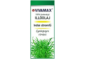 VIVAMAX GYVI8 Indiai citromfű illóolaj, 10 ml