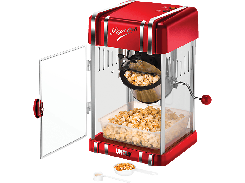 UNOLD Retro 48535 Popcornmaker Rot/Chrom