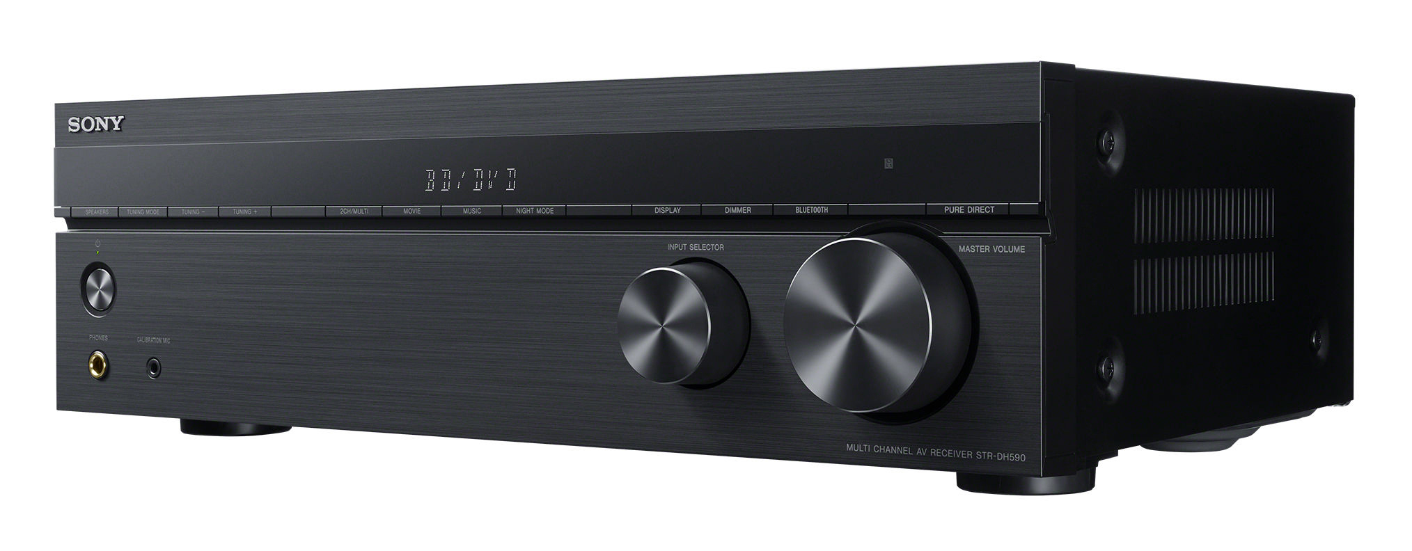 SONY STR-DH590 AV-Receiver (5.2 Kanäle, 145 Watt pro Kanal, Schwarz)