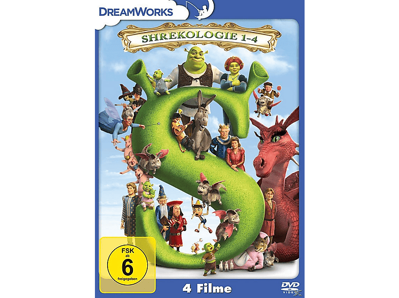 Shrek 1-4 - Die Komplette Shrekologie [DVD]