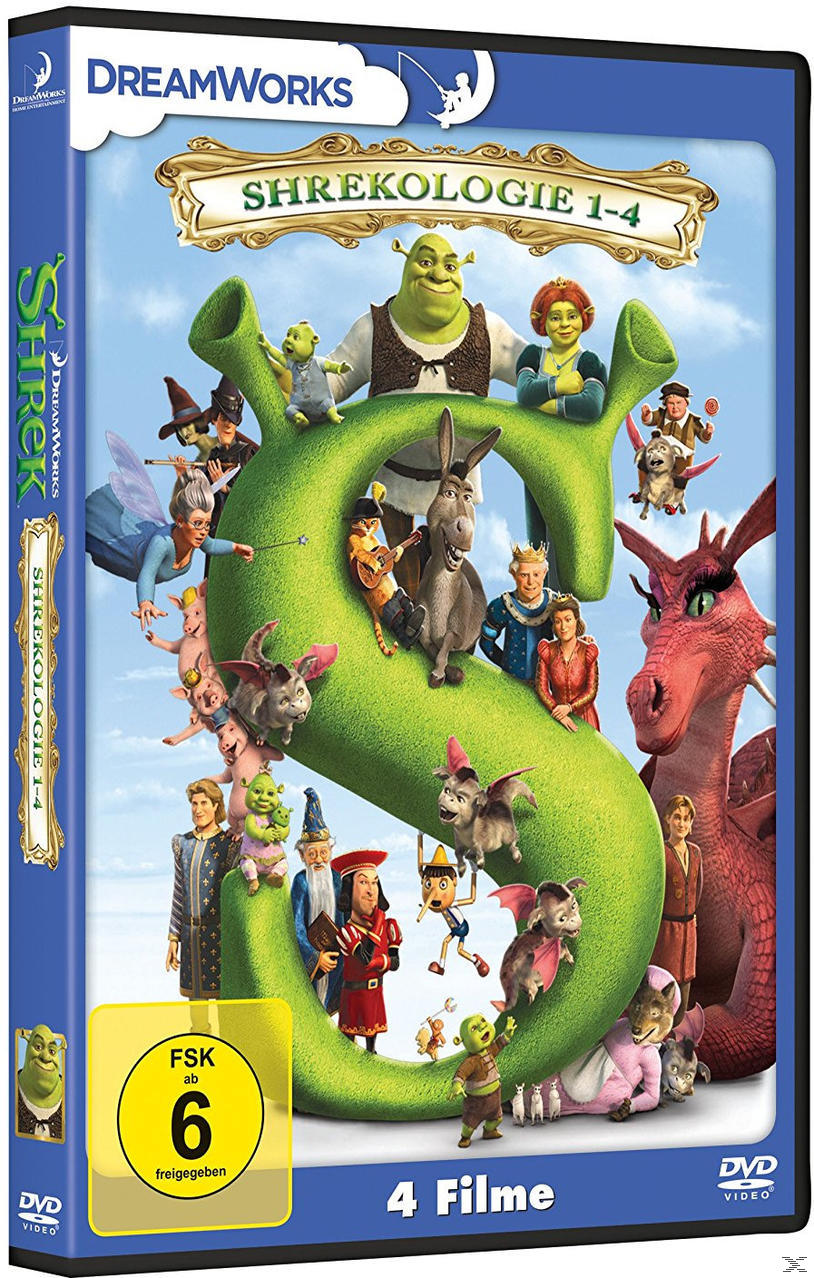 Shrek 1-4 - Die Komplette Shrekologie [DVD]