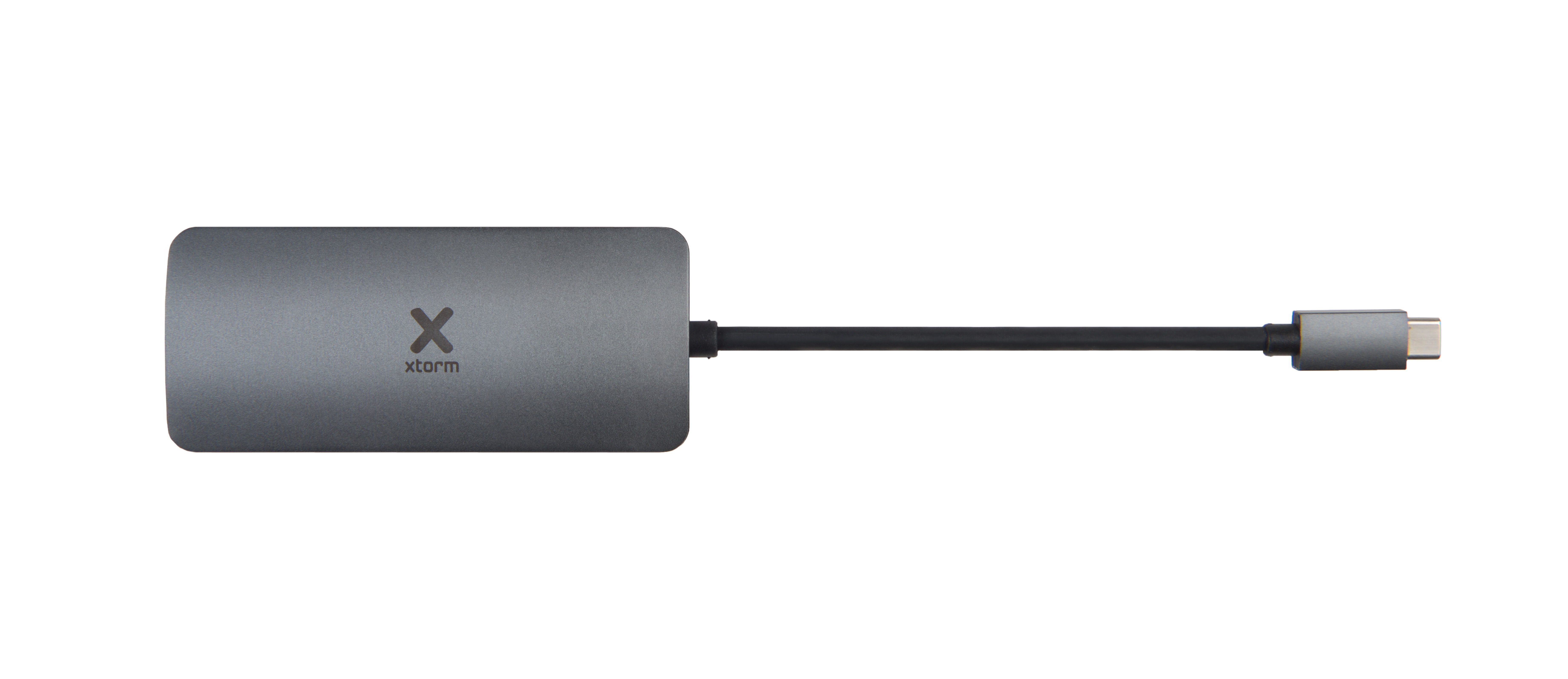XTORM USB-C Hub 4-In-One USB-Hub, Grau