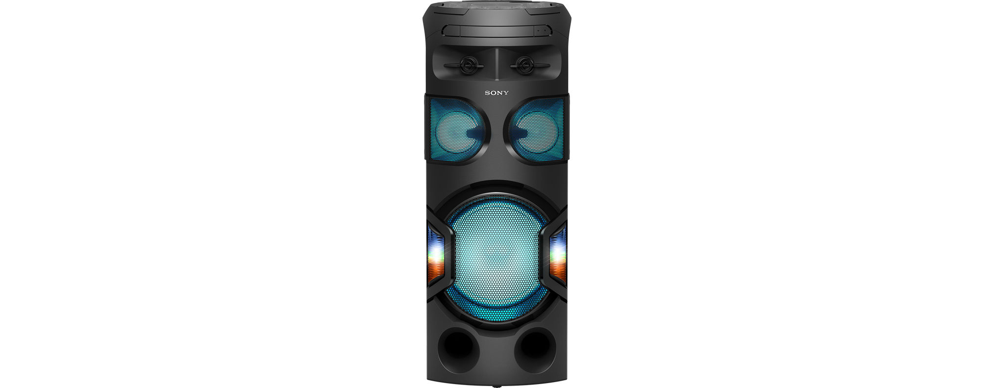 SONY MHC-V71D Wireless Party Chain Kompaktanlage (iPod Steuerung, Schwarz)