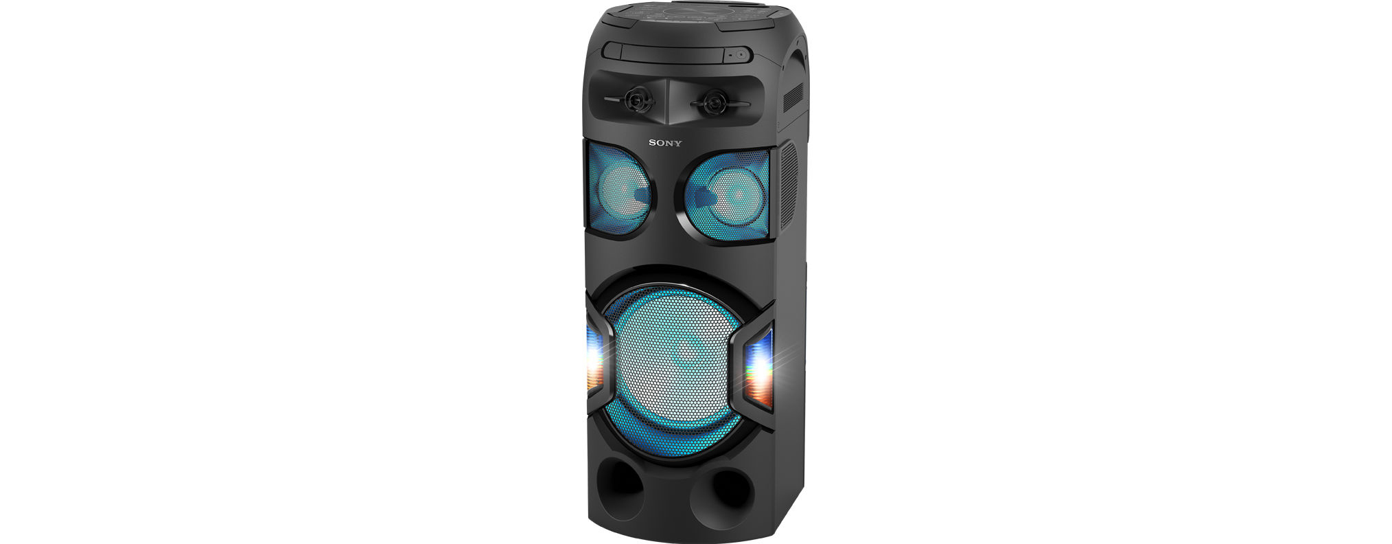 SONY MHC-V71D Wireless Party Chain Kompaktanlage (iPod Steuerung, Schwarz)