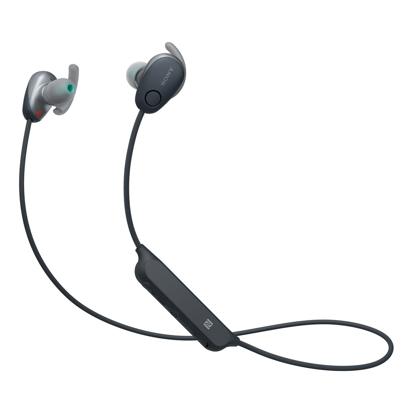 Bluetooth Schwarz In-ear SONY Kopfhörer WI-SP600N,
