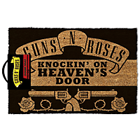 PYRAMID INTERNATIONAL Guns N' Roses Fußmatte Knockin' on Heaven's Door Merchandise, Schwarz/Braun