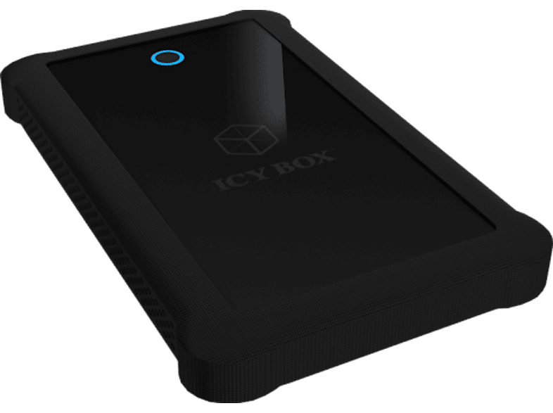 RAIDSONIC Festplattengehäuse Icy Box IB-233U3-B für 2.5 Zoll SATA III, USB 3.0 Micro-B, Schwarz — Foto 2 von 5