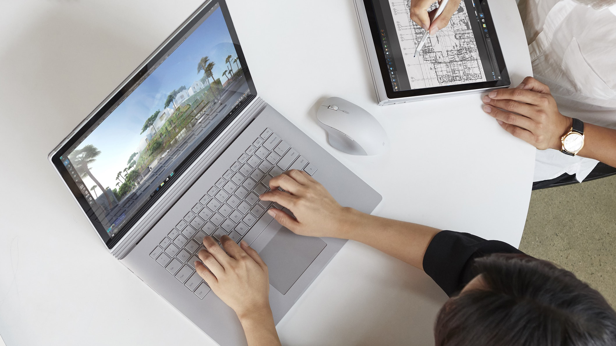 MICROSOFT HW Souris sans fil Precision Gris (FTW-00002)
