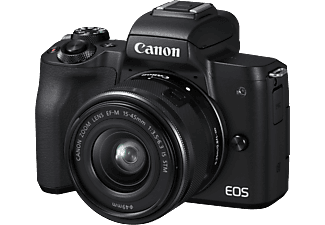 CANON EOS M50 + 15-45mm IS STM + tas + 16GB SD