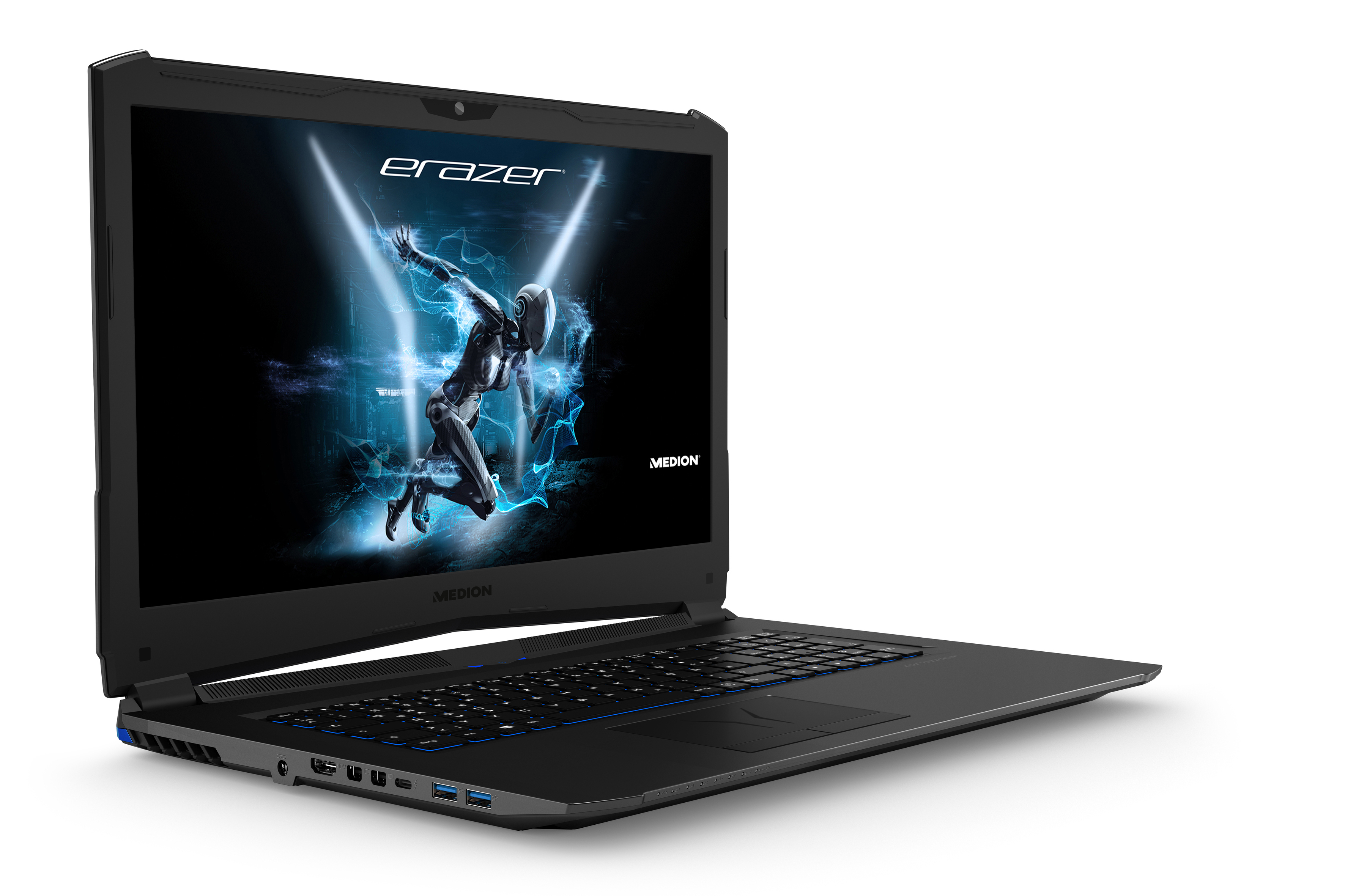 MEDION ERAZER® X7857 - 17,3 Zoll - Intel® Core™ i7 i7-7820HK - 16 GB - 1 TB - NVIDIA GeForce® GTX 1070 - Windows 10 Home (64 Bit)