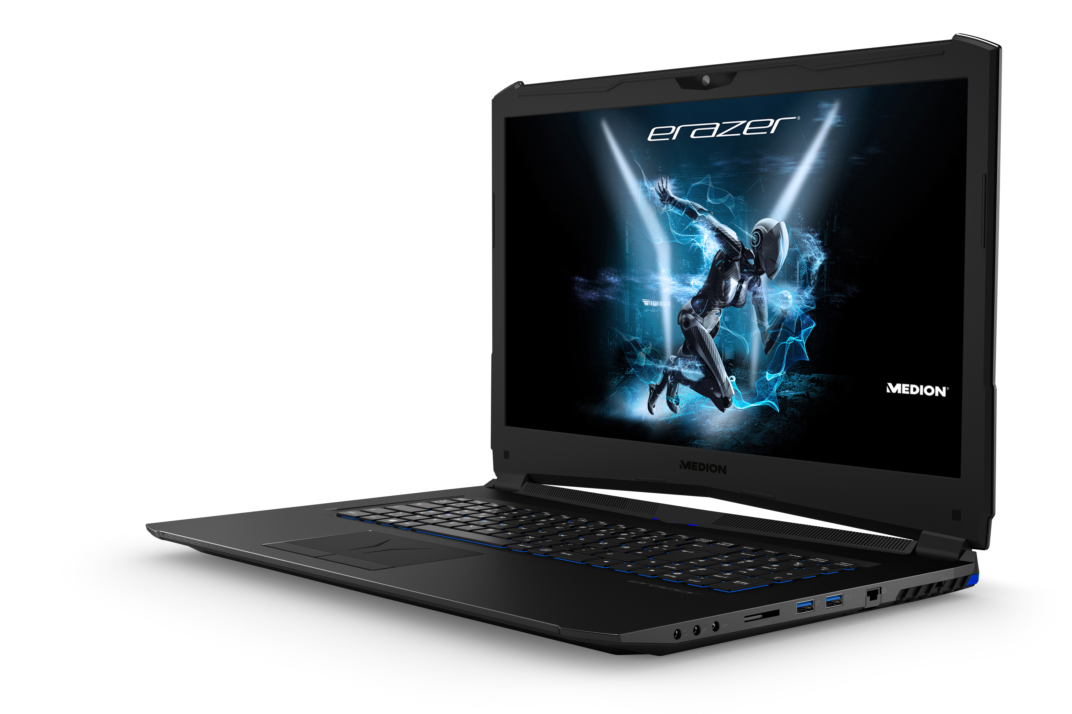 MEDION ERAZER® X7857 - 17,3 Zoll - Intel® Core™ i7 i7-7820HK - 16 GB - 1 TB - NVIDIA GeForce® GTX 1070 - Windows 10 Home (64 Bit)