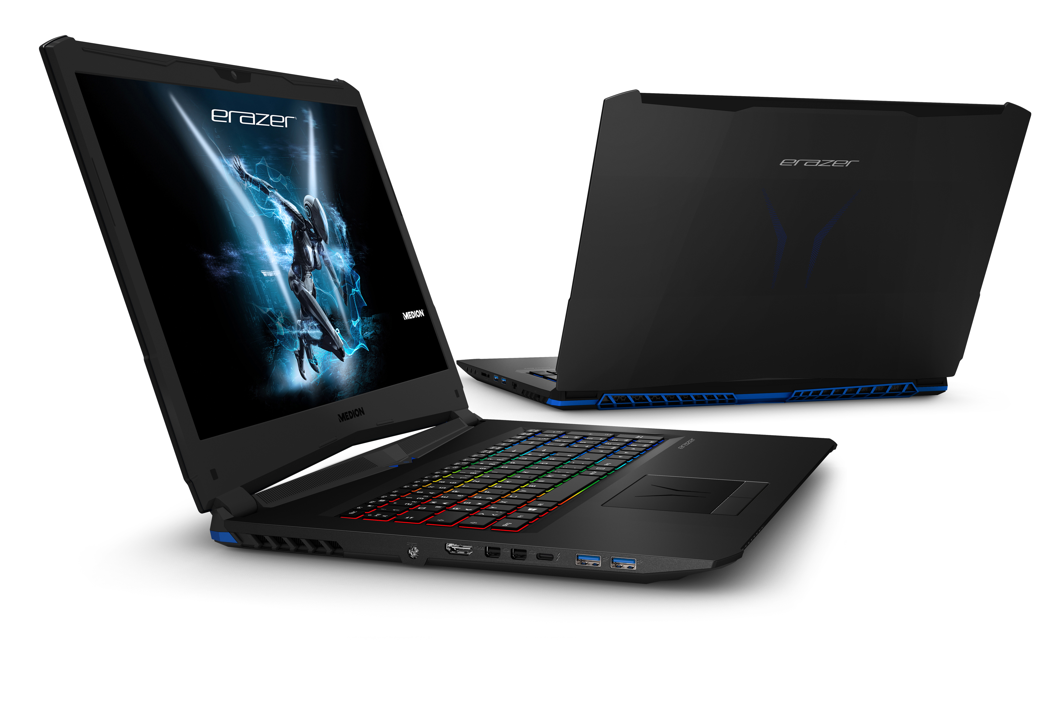 MEDION ERAZER® X7857 - 17,3 Zoll - Intel® Core™ i7 i7-7820HK - 16 GB - 1 TB - NVIDIA GeForce® GTX 1070 - Windows 10 Home (64 Bit)