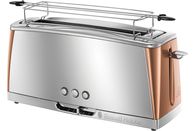 RUSSELL HOBBS Luna Copper Accents - Grille-pain (Acier inoxydable/Cuivre)