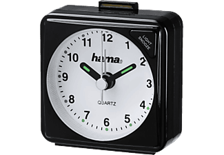 HAMA 136239 A50 ALARM CLOCK BLACK - Reisewecker (Schwarz)