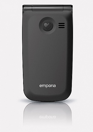 EMPORIA Flip Seniorenhandy, Schwarz