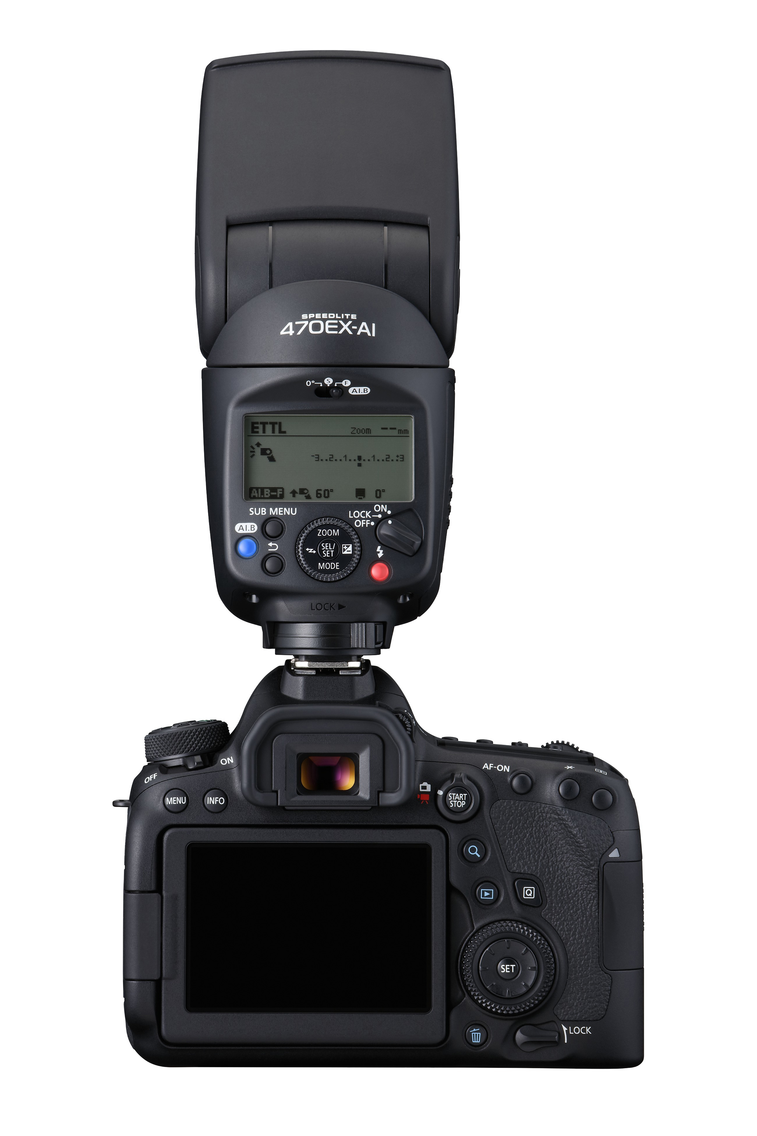 CANON Speedlite 470EX-AI Aufsteckblitz für Canon (47 (bei Brennweite 50 mm), E-TTL II, E-TTL, TTL)