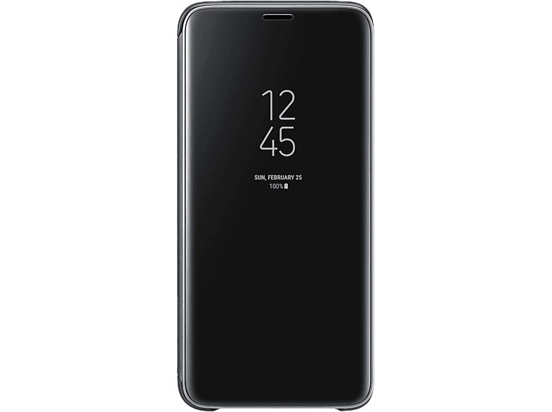 SAMSUNG Cover Clear View Standing Galaxy S9 Zwart (EF-ZG960CBEGWW)