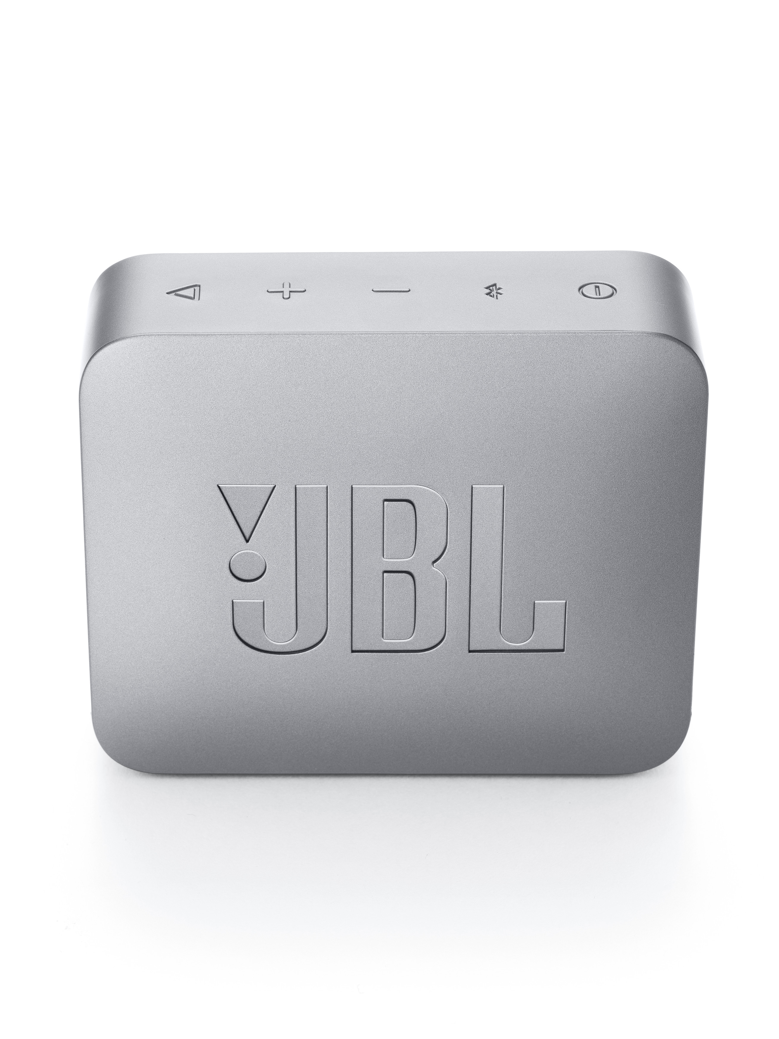 JBL GO2 Bluetooth Lautsprecher, Grau, Wasserfest