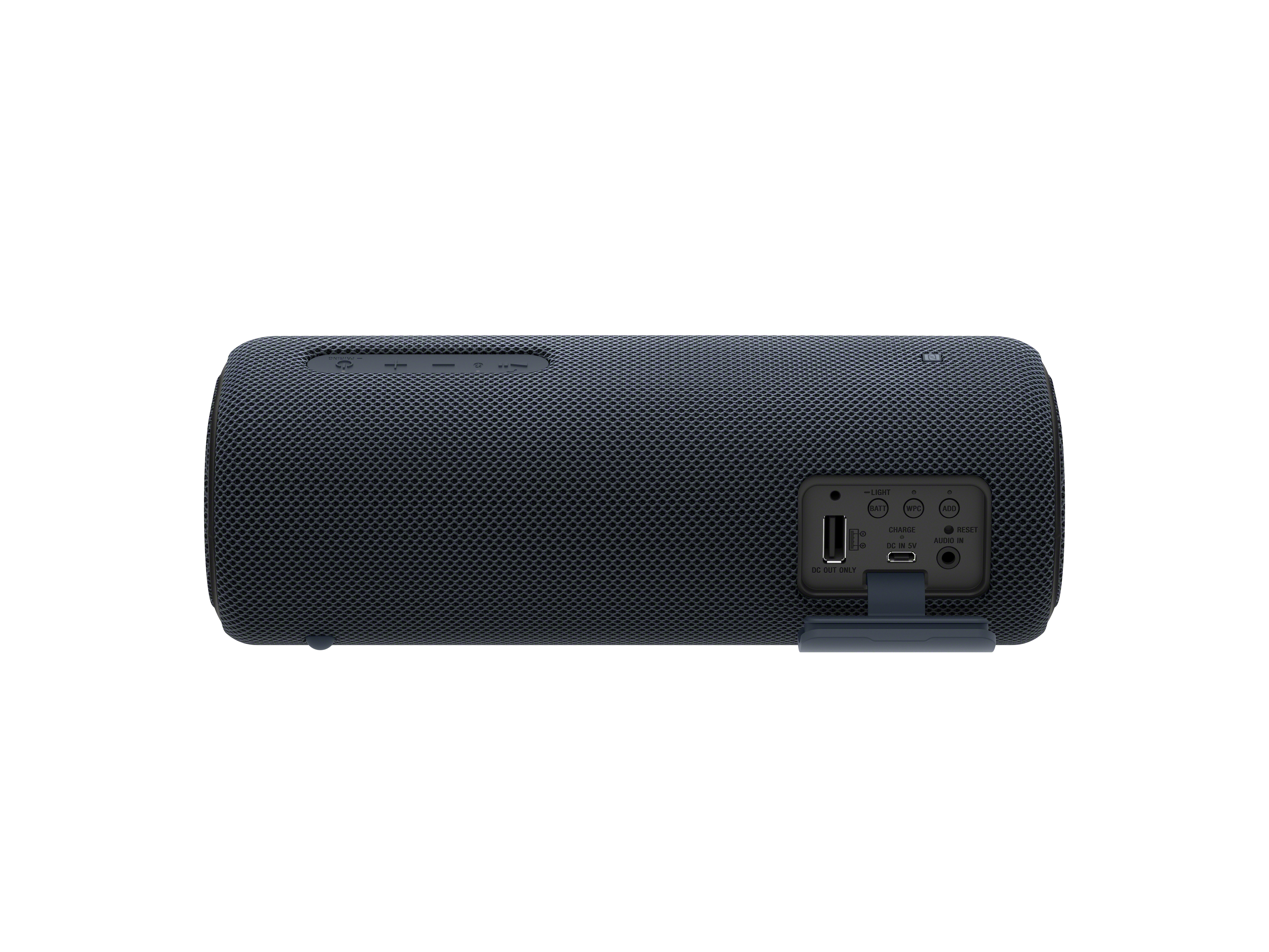 SONY SRS-XB31 Wireless Party Chain Bluetooth Lautsprecher, Schwarz, Wasserfest