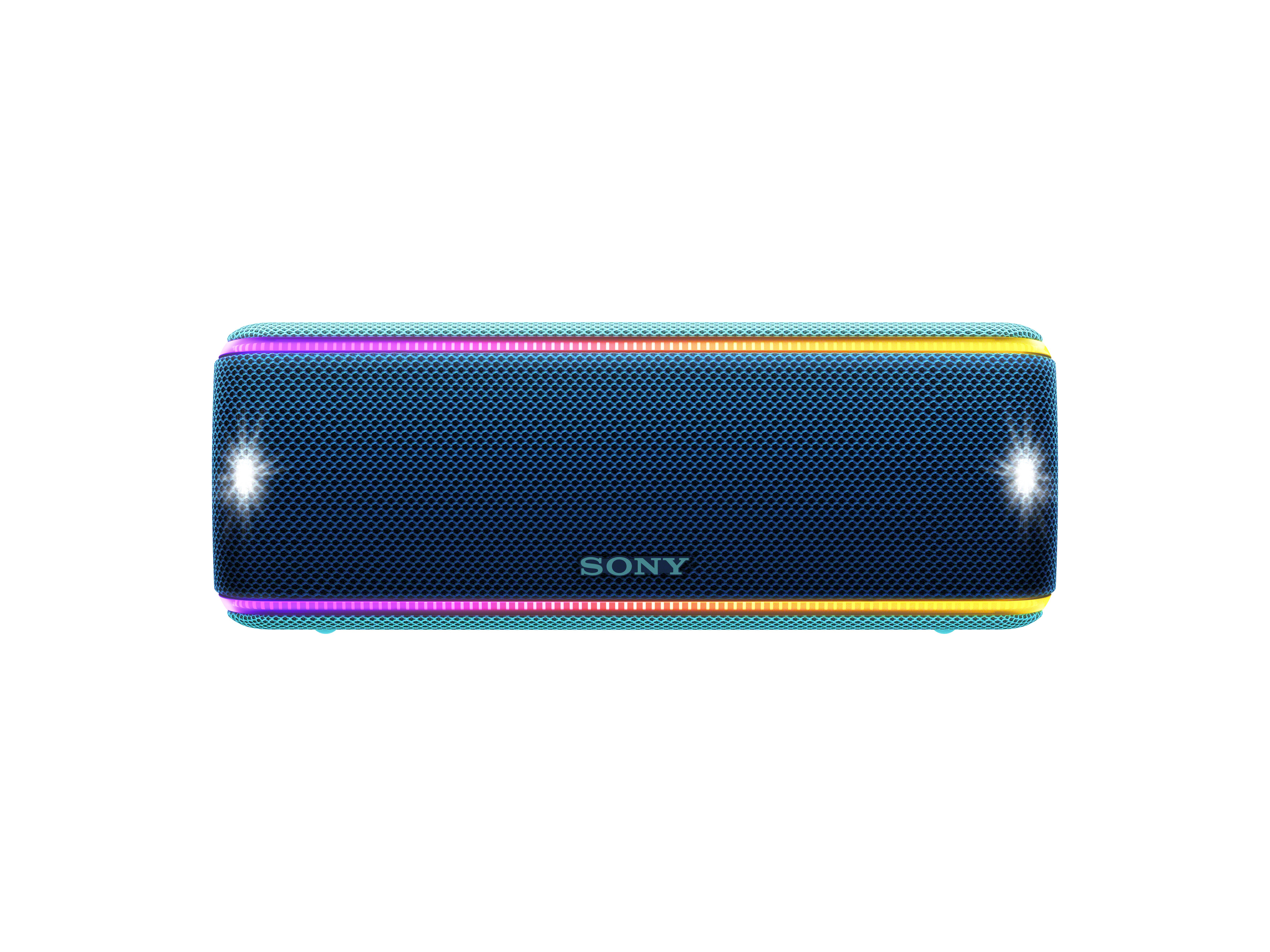 SONY SRS-XB31 Wireless Party Chain Bluetooth Lautsprecher, Blau, Wasserfest