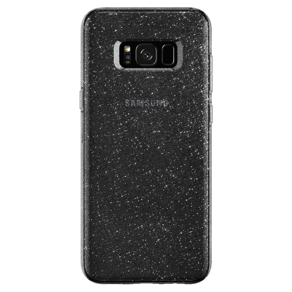 SPIGEN Galaxy S8 Plus Case Spigen Liquid Crystal Glitter Space Quartz Koruyucu Kılıf