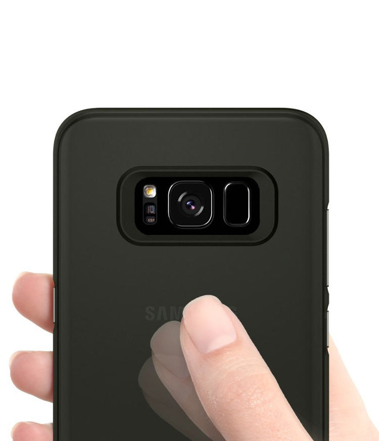 SPIGEN Galaxy S8 Plus Case Spigen Air Skin Black Koruyucu Kılıf