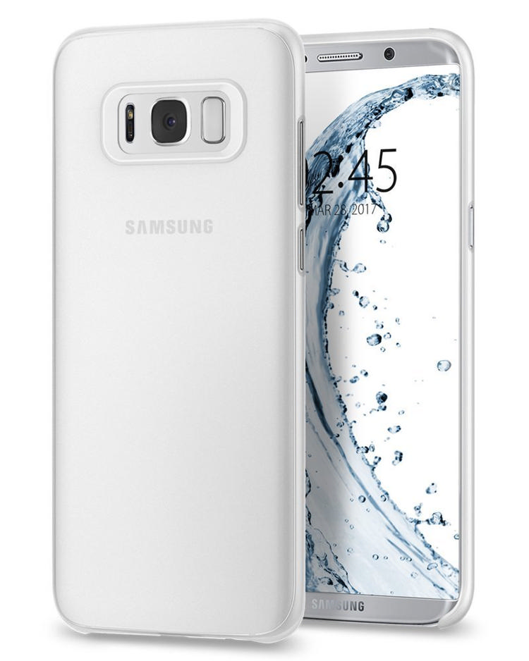 SPIGEN Galaxy S8 Plus Case Spigen Air Skin Soft Clear Koruyucu Kılıf
