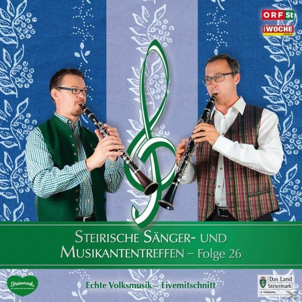 (CD) - Musikantentreffen - 26 Interpreten Steir.Sänger-& Sumt Diverse