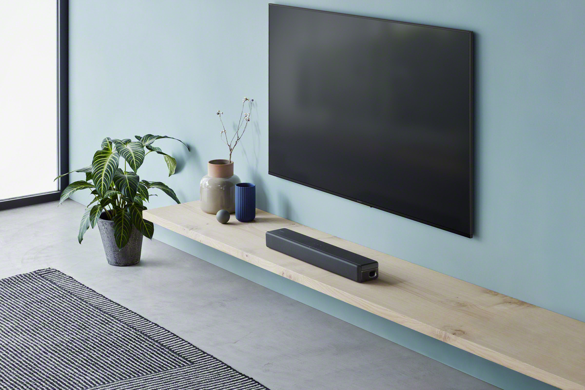 SONY HT-SF200, Subwoofer integriert, Soundbar, Schwarz