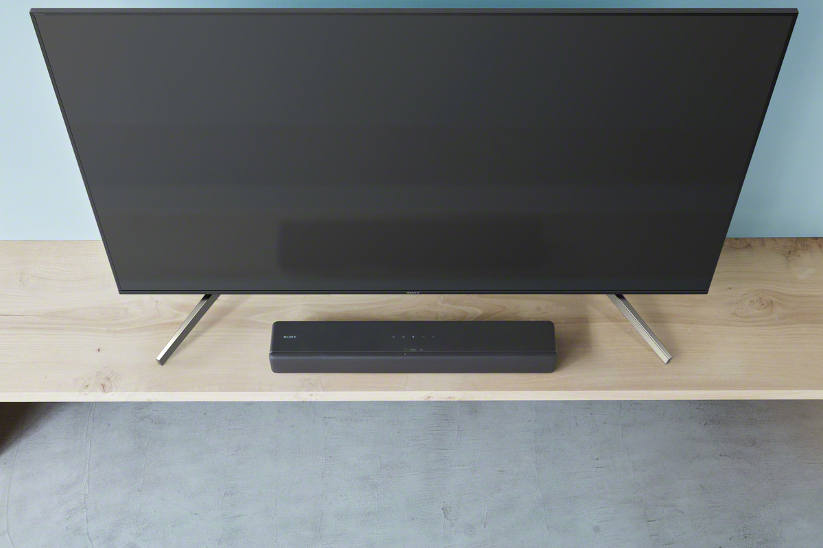 SONY HT-SF200, Subwoofer integriert, Soundbar, Schwarz