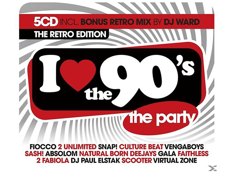 Verschillende artiesten - I Love the 90's: The Retro Edition CD