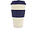 ECOFFEE CUP Kávés pohár, kék-fehér