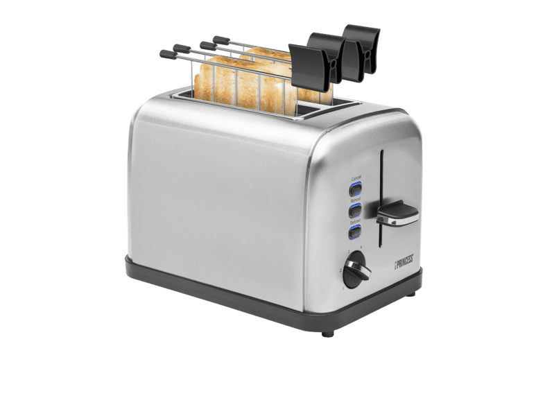 Ecologie hardware Competitief PRINCESS 142354 Toaster Steel Style 2 kopen? | MediaMarkt