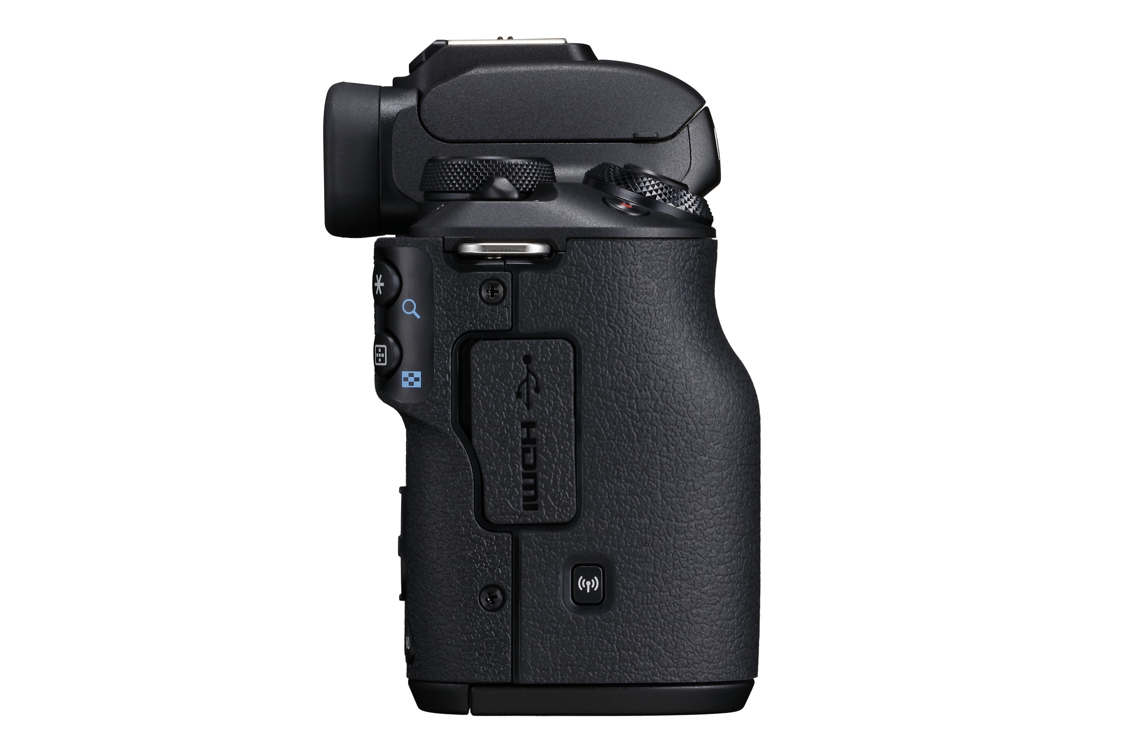 CANON EOS M50 Body Systemkamera, 7,5 cm Display Touchscreen, WLAN