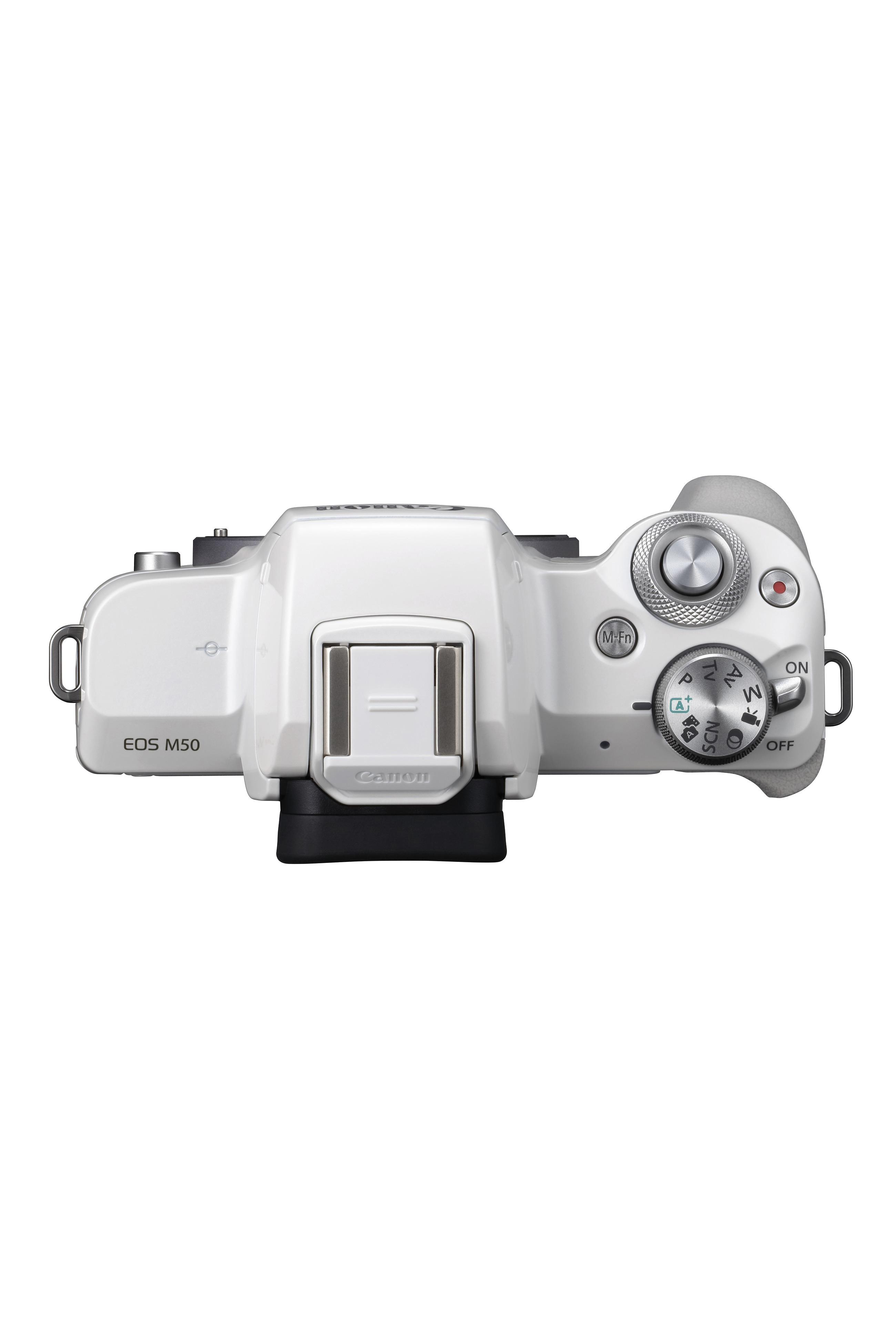 CANON EOS M50 Kit Systemkamera mit Objektiv 15-45 mm, 7,5 cm Display Touchscreen, WLAN