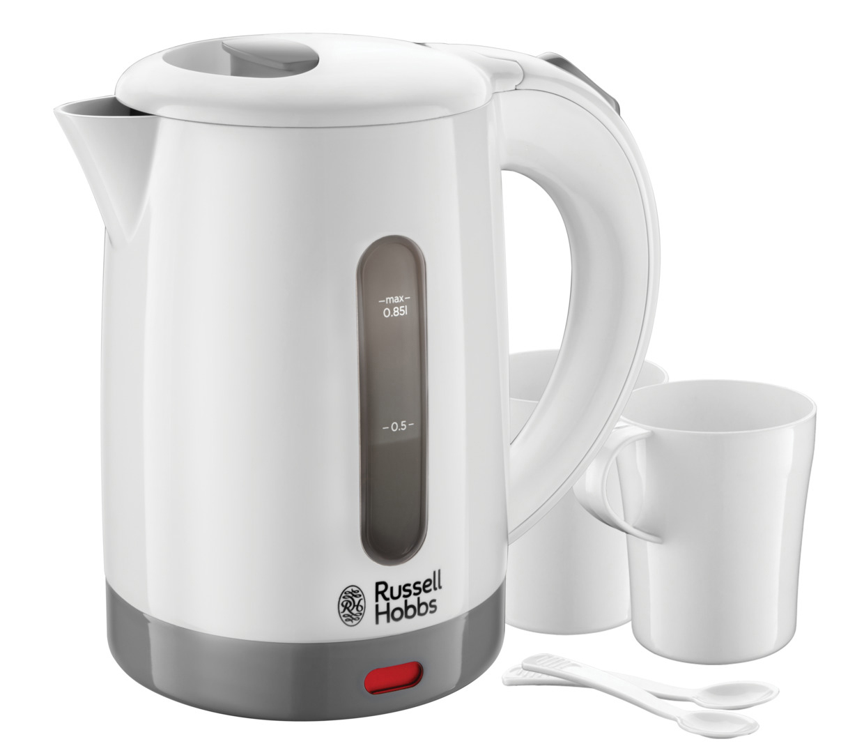 RUSSELL HOBBS Travel - Wasserkocher  (, Weiss)