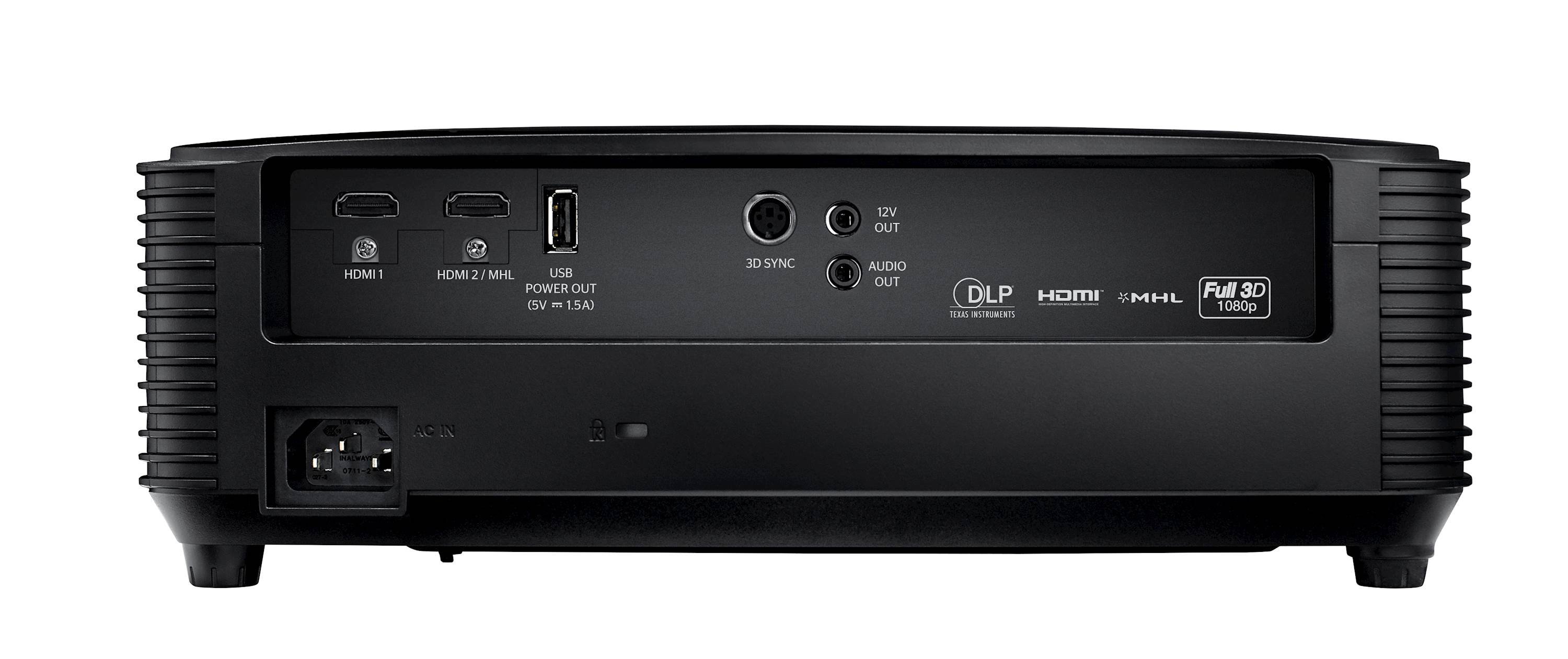 OPTOMA HD144X Beamer(Full-HD, 3D, 3200 ANSI-Lumen)