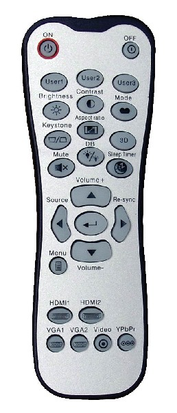 OPTOMA HD144X Beamer(Full-HD, 3D, 3200 ANSI-Lumen)