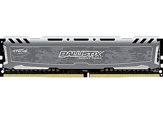 CRUCIAL 8GB DDR4 2400 MT/s (PC4-19200) PC Ram Gri