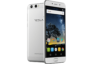 TESLA TESLA 9.1 DS - Android Smartphone - 64 GB - Argento - Smartphone (5.5 ", 64 GB, Argento)