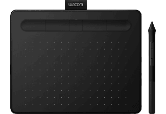 WACOM Grafiktablett Intuos Small mit Bluetooth, schwarz (CTL-4100WLK-N)