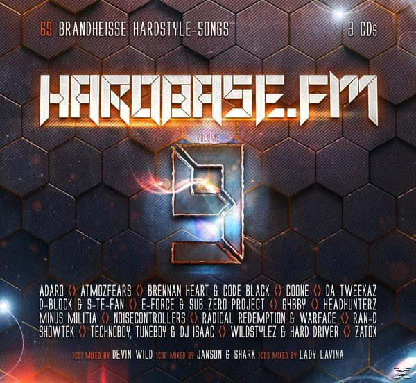 VARIOUS (CD) - - Vol.9 Hardbase.FM