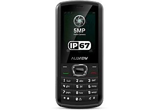 ALLVIEW Outlet M9 Jump DualSIM fekete nyomógombos kártyafüggetlen mobiltelefon