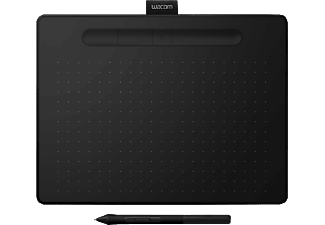 WACOM Grafiktablett Intuos Medium mit Bluetooth, schwarz (CTL-6100WLK-N)